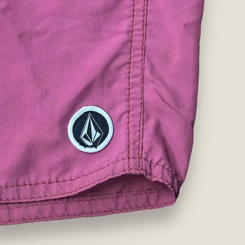 Volcom Men’s Pink Fundamental Boardshorts Size: Medium - Picture 3 of 5
